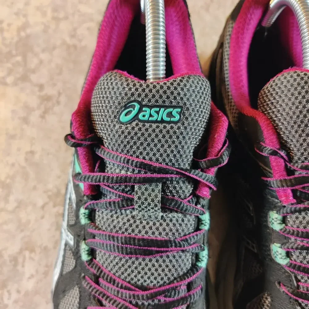 Asics Gel Sonoma‎ Hiking Shoes Women's 9 Gray Purple Trail Running Jogging T774N